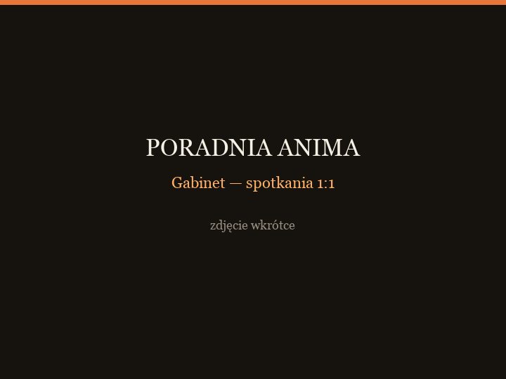 Gabinet, w którym prowadzę spotkania